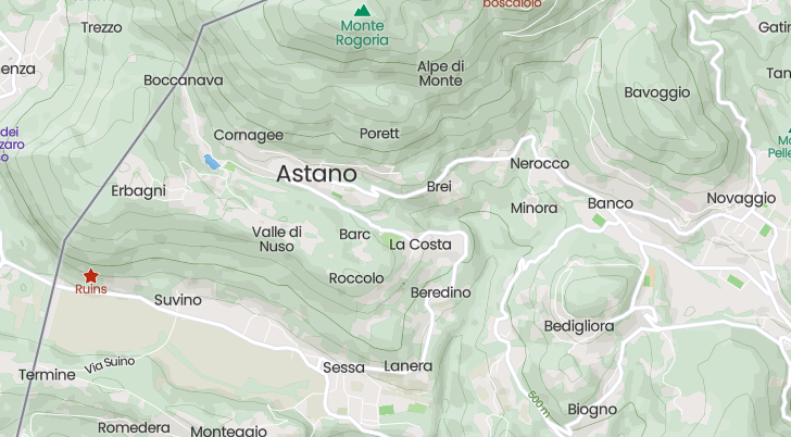 ASTANO MAPA