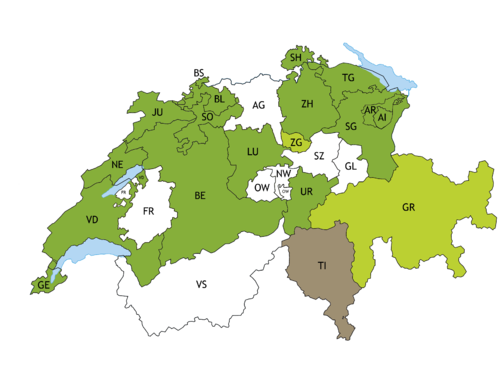 Mapa de registros en FamilySearch